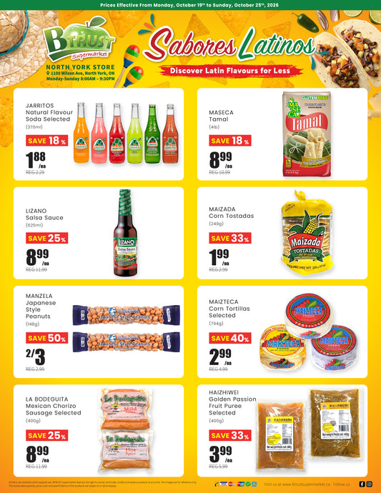 North York Latin Specials
