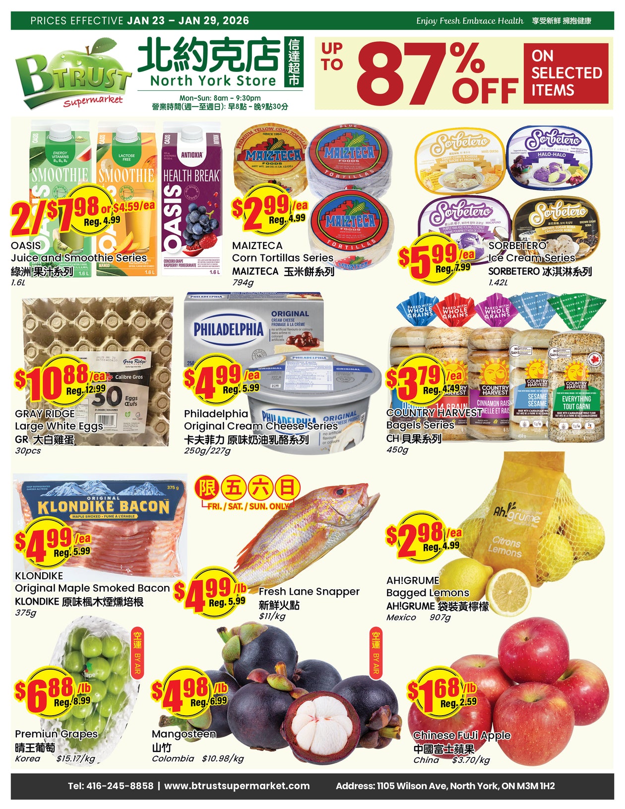 North York Store Flyer – BtrustSupermarket