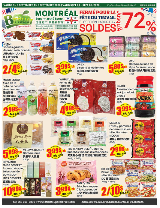 Montreal Store Flyer